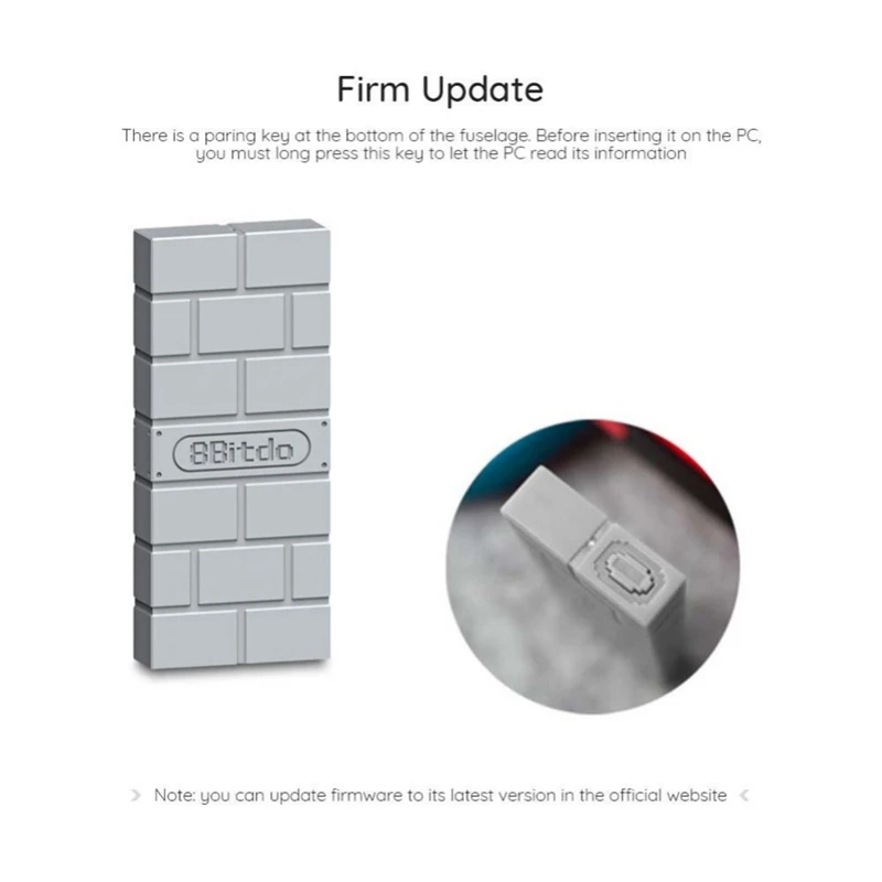 8BitDo USB беспроводной Bluetooth адаптер для Windows Mac Raspberry Pi nintendo Switch консоль поддержка PS3 переключатель Xbox контроллер