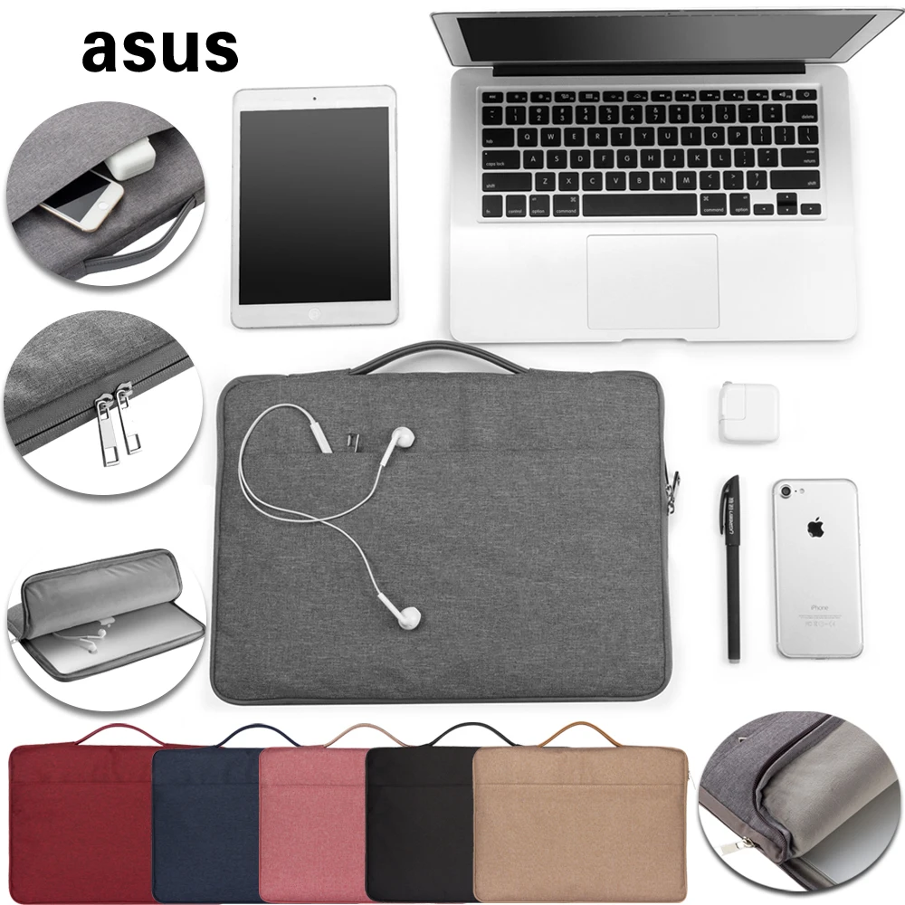 Сумка для ноутбука ASUS VivoBook S14/S15/S200 S200e/X202E/VivoTab/X102BA/X401/ZenBook 13/3/UX21E анти-осенняя сумка |