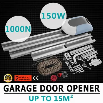 

Automatic Garage Door Opener Operator 150W + Remotes 1000N