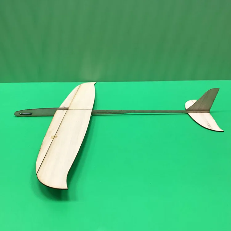 

Lanxiang 3 Wood Throwing Hand Assembled Glider DIY Model Airplane Assembled Equipment Primary And Popularization of Science Educ