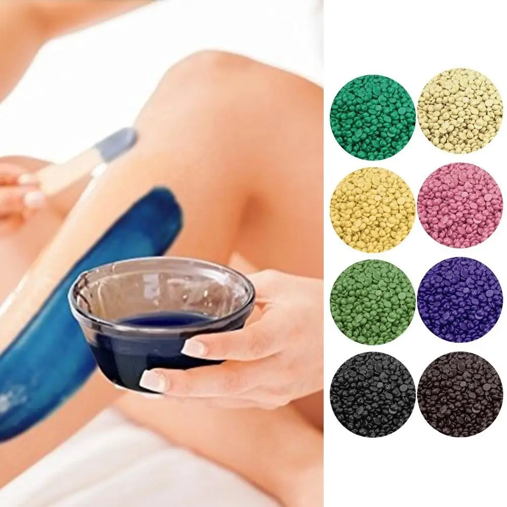 50g Pearl Hard Wax Beans Hot Film Wax Bead Hair Removal Wax Depilatory