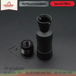 14MM CCW Thread AKS74U AK 74U Cone Flash Hider NO Function Muzzle Device for Gel Ball Blaster Airsoft AEG Hot Recommends