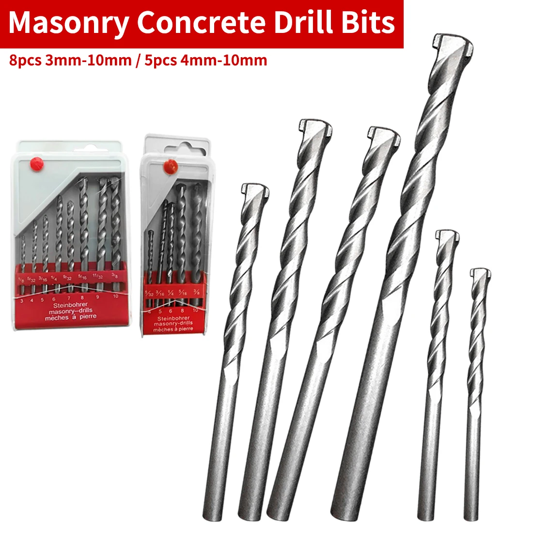 4mm 10mm YG8 Cemented Carbide Drill Bit 
