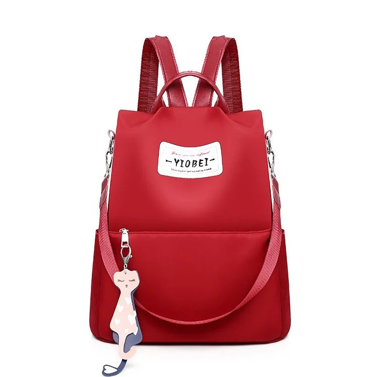 Многофункциональный рюкзак на плечо, трендовый универсальный рюкзак из ткани Оксфорд, Повседневная дорожная школьная сумка большой емкости