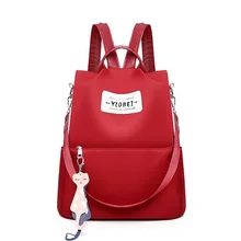 Мульти-функциональный рюкзак-сумка через плечо тренд Универсальная Ткань Оксфорд Рюкзак Большой Ёмкость Повседневное на открытом воздухе Дорожная сумка школьная сумка