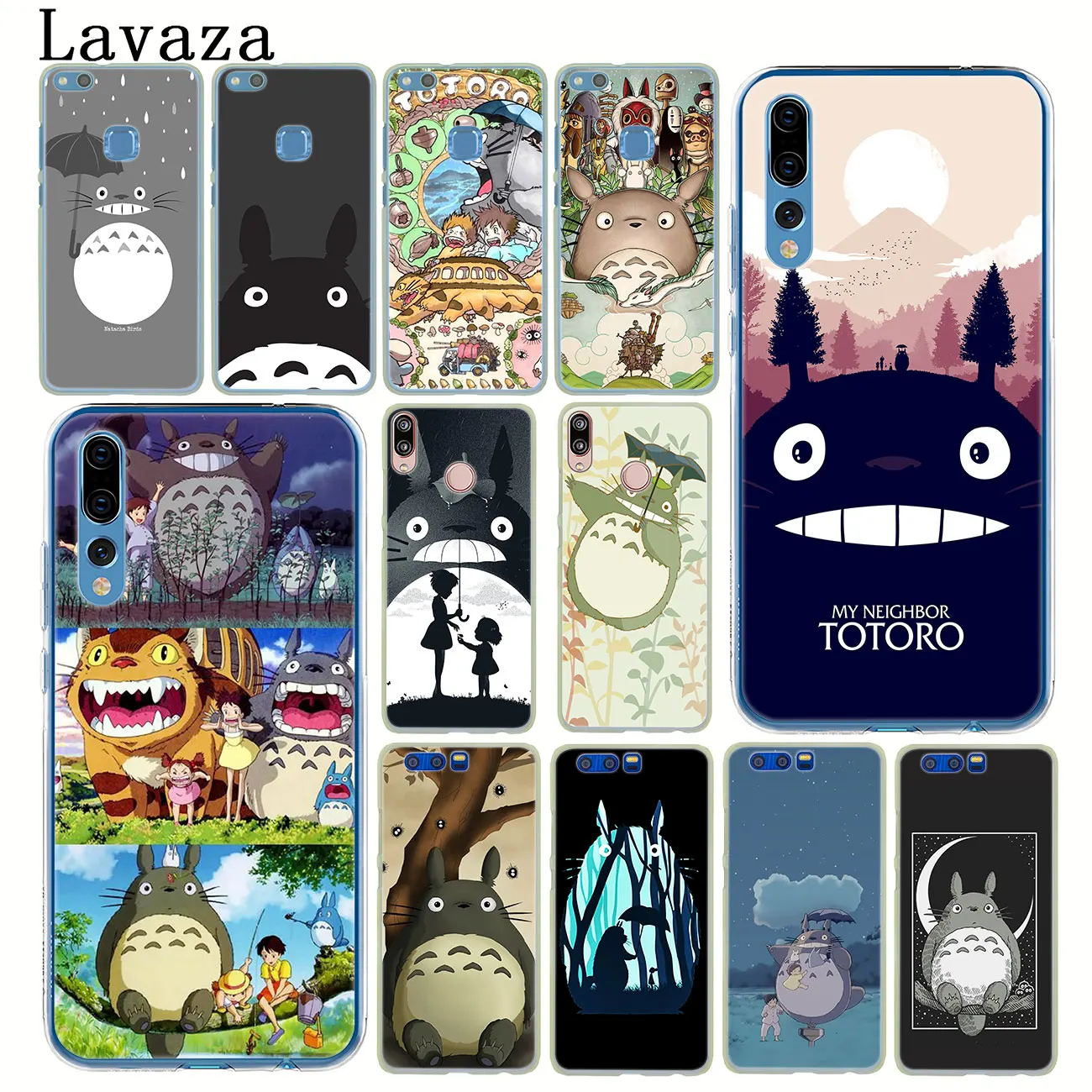 Чехол Lavaza для телефона My Neighbor Totoro Huawei P30 P20 Pro P9 P10 Plus P8 Lite Mini 2016 2017 P smart Z 2019 |