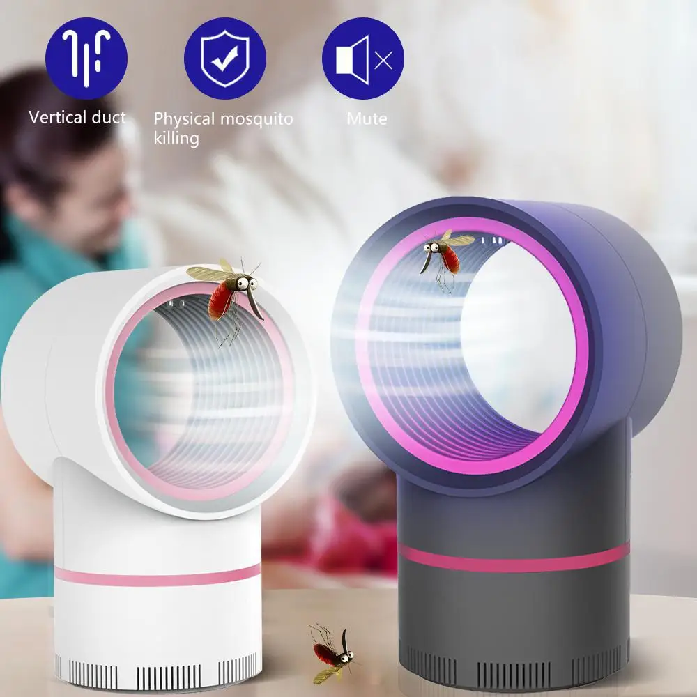 

LED Mosquito Killer Lamp USB Photocatalysis Night Light Lamp Pest Insect Trap Light for Home