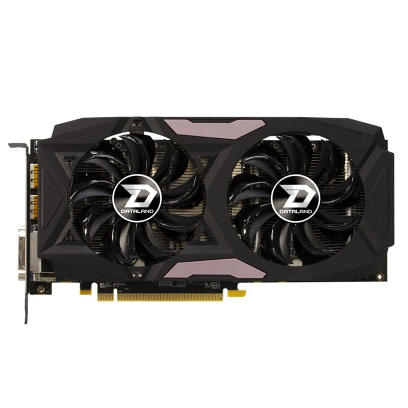 Dylan HengJin RX 470 4G двойной охлаждающий вентилятор для видеокарты RX470 4G 256bit