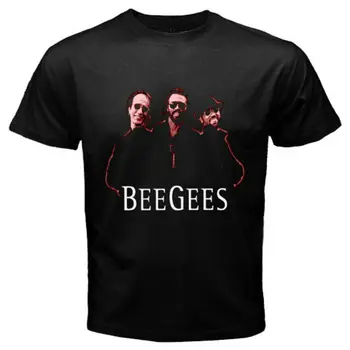 

New BEE GEES *Personels Classic Music Group Men's Black T-Shirt Size S to 3XL