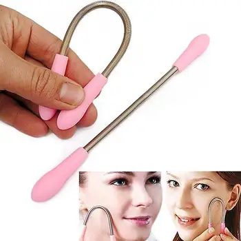 

Face Defeatherer for Cheeks Eyebrow DIY Makeup Beauty Tool Shaving Women Hair Removal Epilator Mini Facial Hair Remover Spring