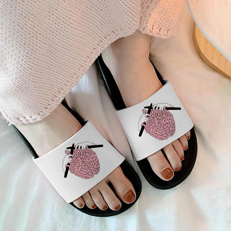 2021 Summer Braided Heart Pattern Ladies Shoes Beach Sandals Home Indoor  Slippers Slides Non slip Flip Flops Fashion Women Shoes|Slippers| -  AliExpress