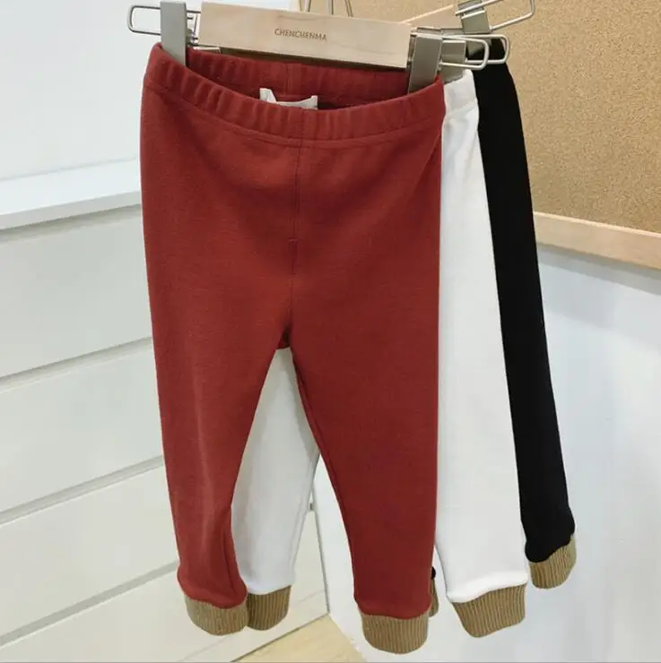

2019 New Wholesale Girls Leggings Fashion Autumn Winter Cotton Soft Girls Leggings 1-6t PQ428