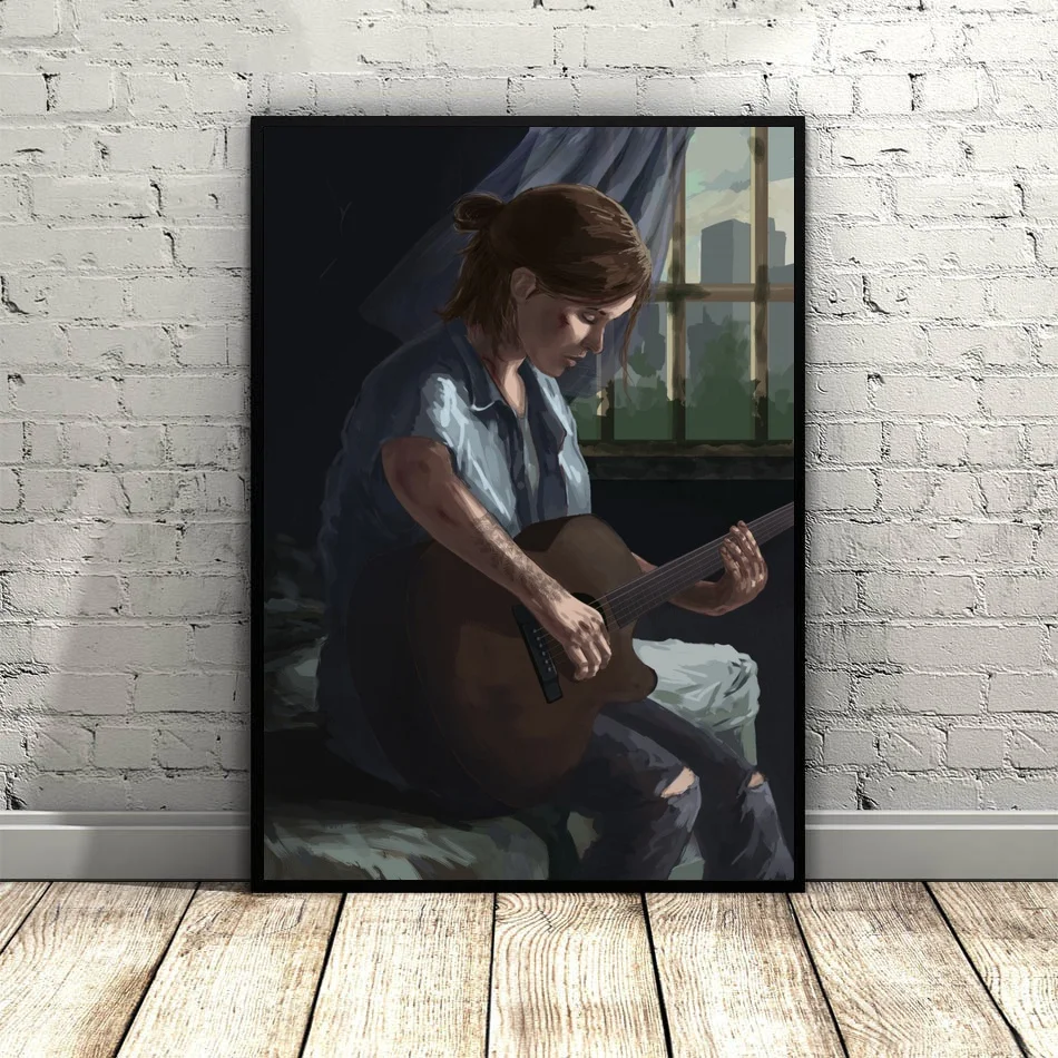 

The Last of Us Part 2 Art Poster Canvas Painting Wall Pictures For Living Room