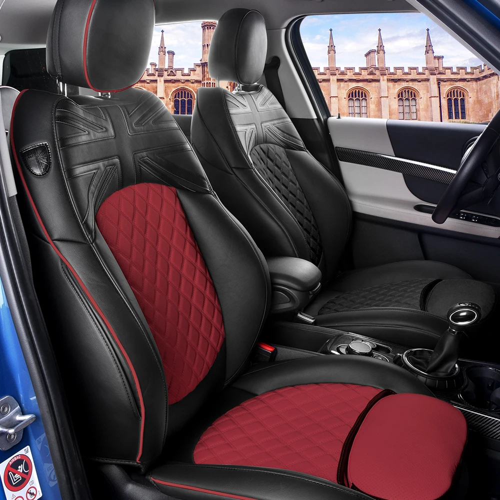 For BMW MINI Cooper F54 Car Seat Covers Wholesale Waterproof Leather Auto Seat Protector Accessories Car Interior Accessories