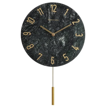 

Nordic Wall Clocks Home Decor Creative Modern Luxury Ceramic Home Pendulum Clock Watch Wall Living Room Reloj Cocina Gift SC332