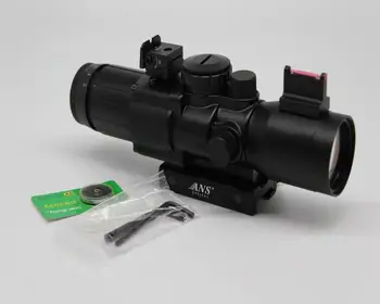 

3-12x32 Dual Ill.Tactical Compact Scope W/Fiber Optic Sight