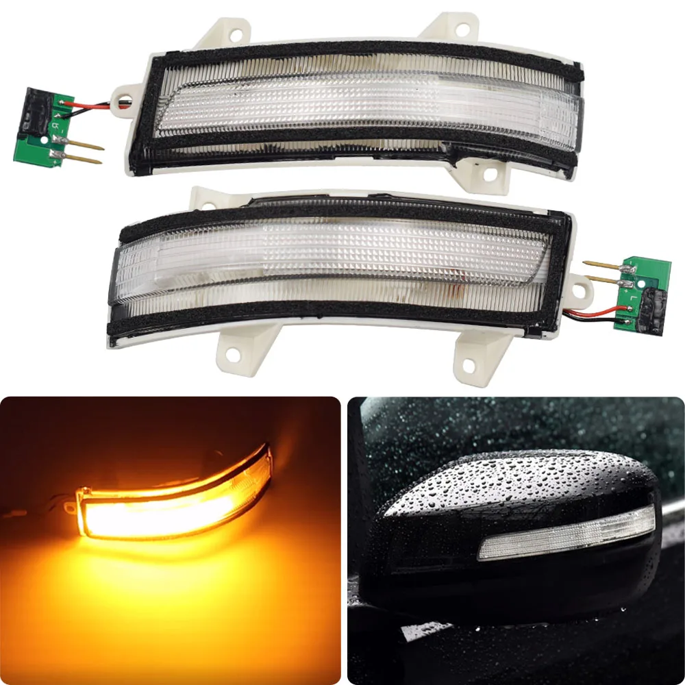

LED Dynamic Turn Signal Light For Civic 9th 2011-2015 Jade FR1 Crider GJ5 GJ7 City GM3 Flowing Water Blinker