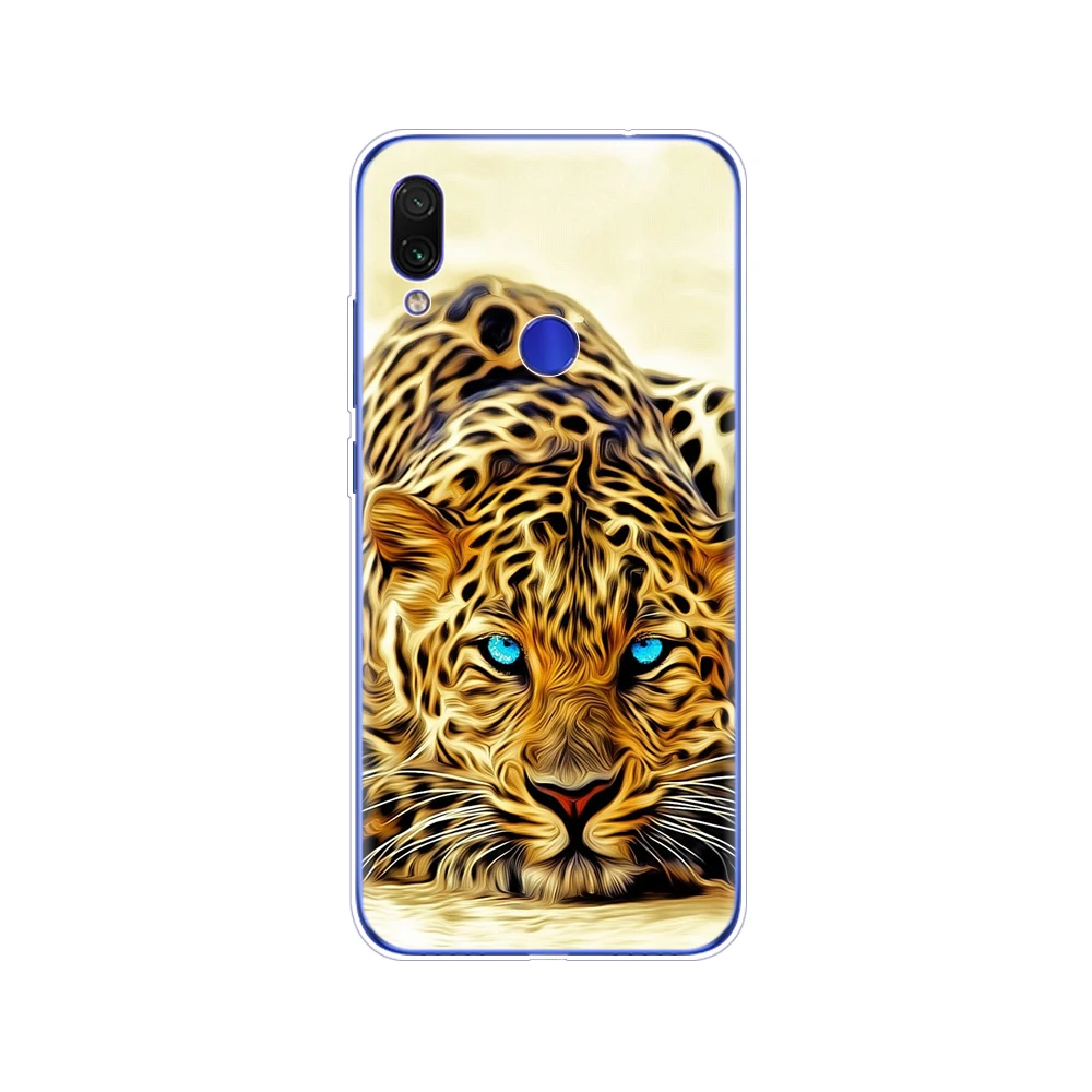 Чехол для Xiaomi Redmi Note 7 pro, силиконовый мягкий чехол из ТПУ для Xiaomi Redmi Note 7 copas, 6,3 дюймов, защитный чехол 360 - Цвет: 34492
