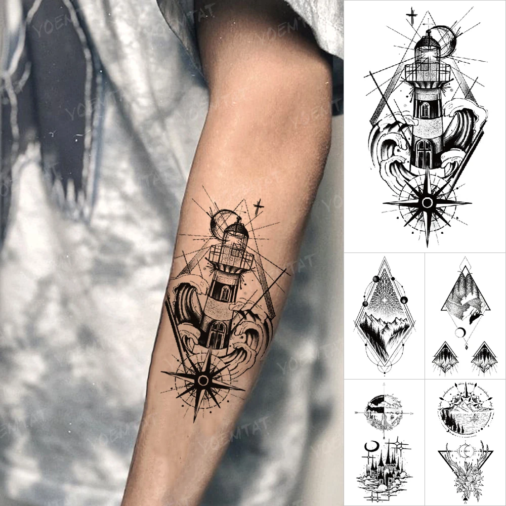 6 Lighthouse Tattoo Ideas