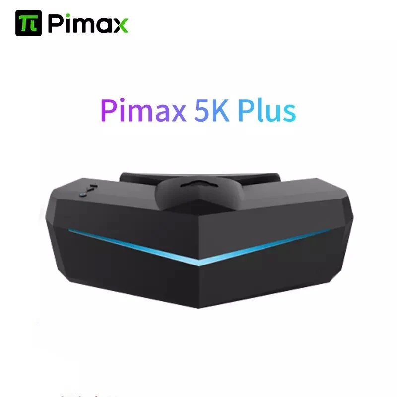 Очки виртуальной реальности Pimax 5K Plus 120 Гц с широким углом обзора 200 ° двойными ЖК