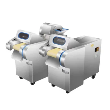 

220V Vegetable Cutter Commercial Automatic Fruit Vegetable Cutter Machine For Slicer Shredder Potato Radish Cut Section