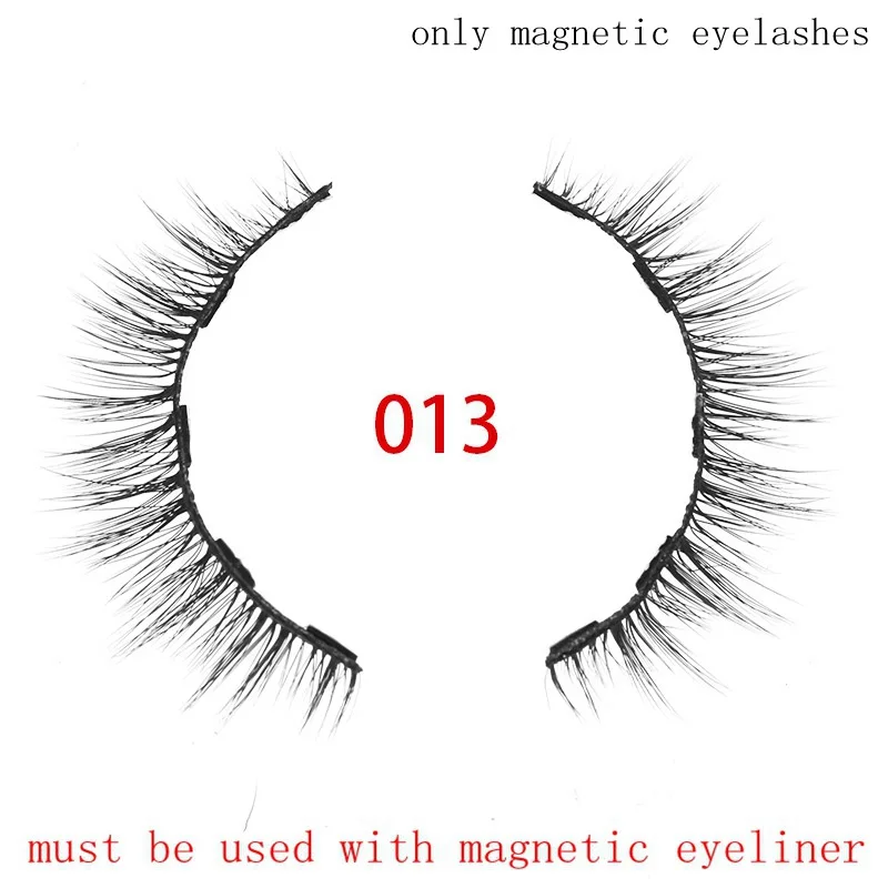 Eyewin magnetic eyelashes for magnetic eyeliner 5 Magnet eyelash False eyelash Natural long for drop ship and wholesale - Цвет: 013