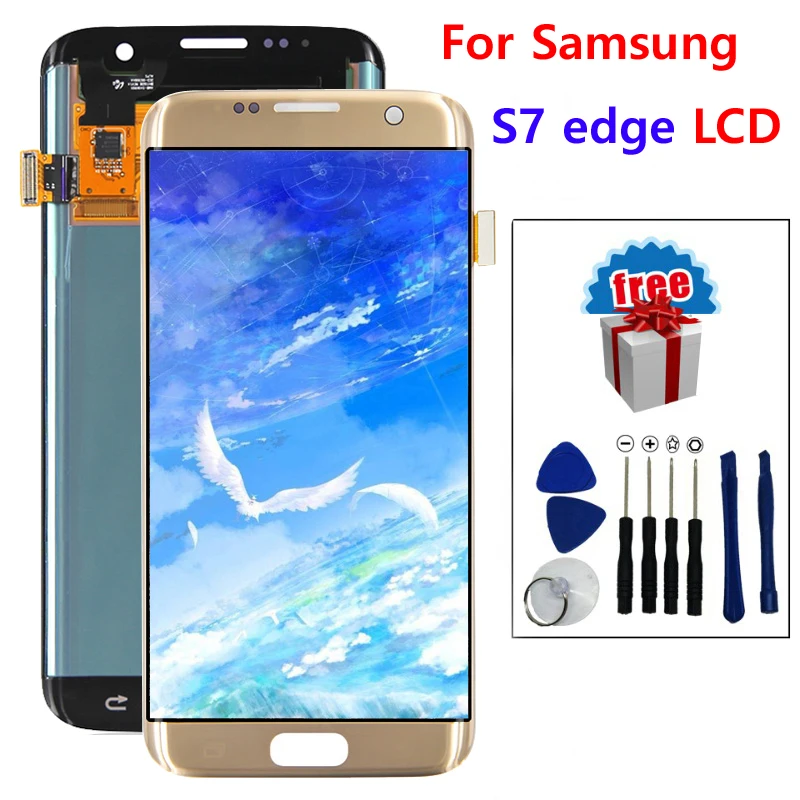 Высококачественная замена для SAMSUNG GALAXY S7 Edge G935 G935F ЖК дисплей с сенсорным экраном