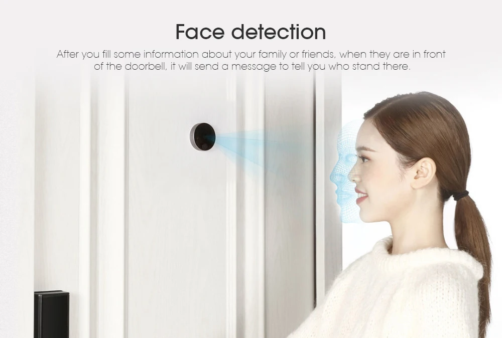 Loock Smart Doorbell Cat Eye Support APP Control 