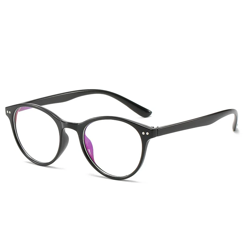 Zilead овальные Fnished очки для близорукости женские цветочные близорукие очки для близоруких с Degree0-0,5-1,0-1,5-2. 0.-6,0 - Цвет оправы: black