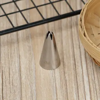 

#2M Piping Nozzle Decor Icing Tip Cream Flower Rose Tips Fondant Baking Tool Cake Cupcake 5 Teeth Open Star