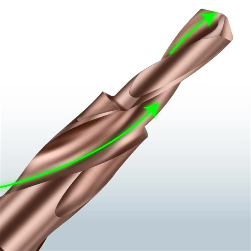M3-M12 90°/180° M35 Cobalt Two-Stage Twist Step Drill Bit High Speed Steel Conutersunk Drill Screw Counterbore Sub-Step Drill