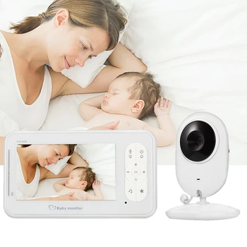 

4.3inch Wireless Video Baby Monitor 2 Way Talk Baby Monitor Camera VOX Mode Temperature Baby Nanny Security Camera