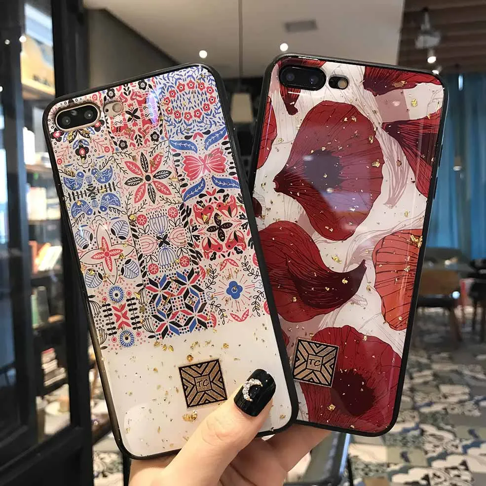 Роскошный чехол Forubest из золотой фольги для iPhone X XS Max XR телефона мягкий ТПУ 7 8 6 6s Plus