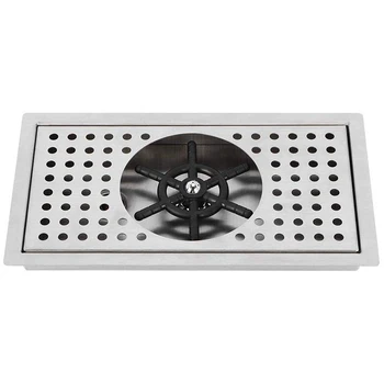 

11 cm Diameter Glass Washer 304 Stainless Steel Milk Tea Cup Cleaner Cleaner Glass Washer Embedded High Pressure Cup Pusher Midd