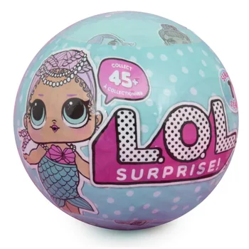 

Original lols Surprise Beautiful Hair Doll DIY Manual Blind Box Fashion Model Doll Girl Toy Kid Gift