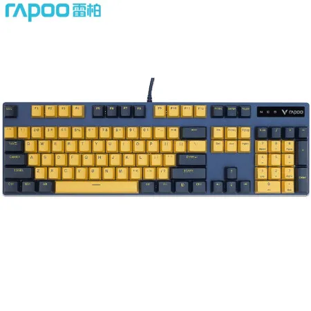 Rapoo V500PRO 104-key mechanical keyboard Black/Blue/Brown/red switch, 5 colors optional, good for office and good for games 