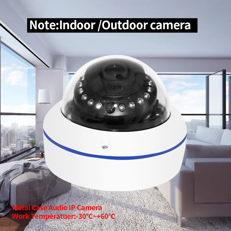 H.265 8CH 5MP POE Система наблюдения ссtv 5.0MP IP POE Антивандальная Водонепроницаемая металлическая камера видеонаблюдения комплект
