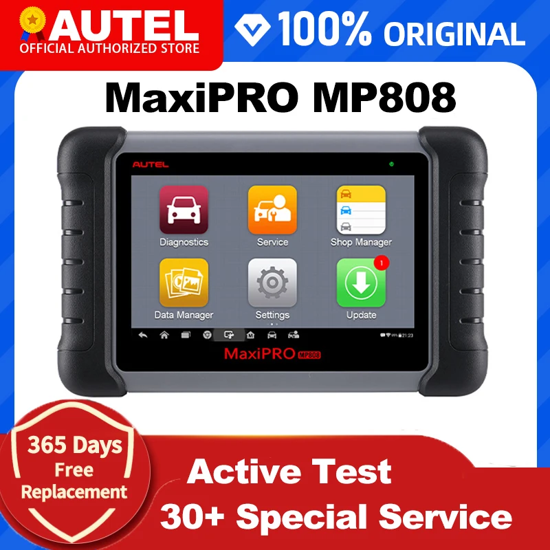 Диагностический сканер Autel MaxiPRO MP808 автоматический считыватель кодов 64 ГБ