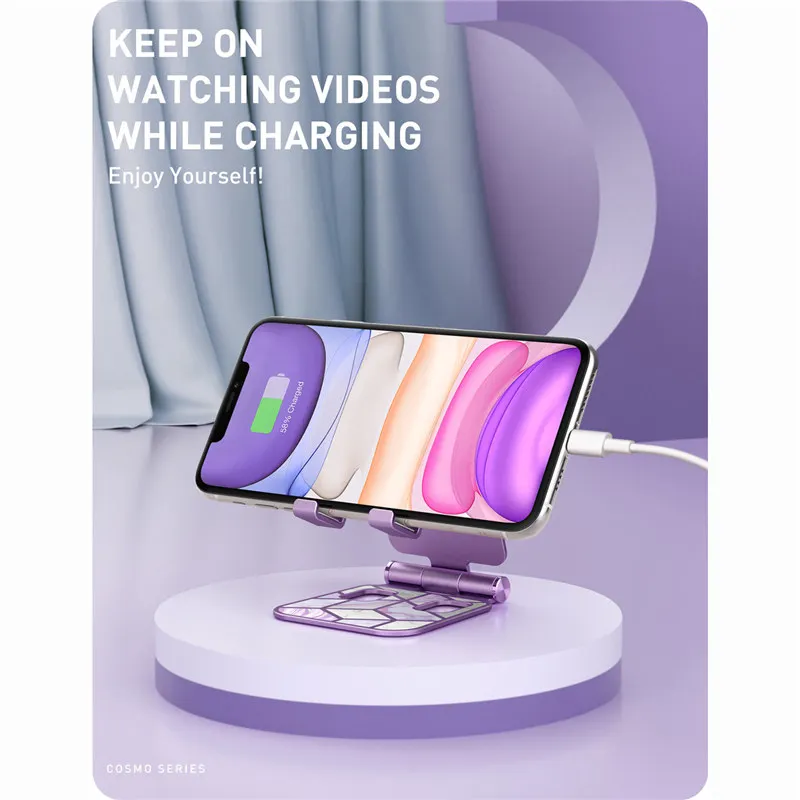 Adjustable Cell Phone Stand Holder i-Blason Phone Dock Multi Angle CompatibleSmart Phone For iPhone For ȵ̵ Smartp
