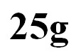 25g