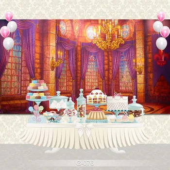 

Customize home decoration Photography Backdrop Studio Background Cartoon Baby Kid Party Birthday photo background G-076