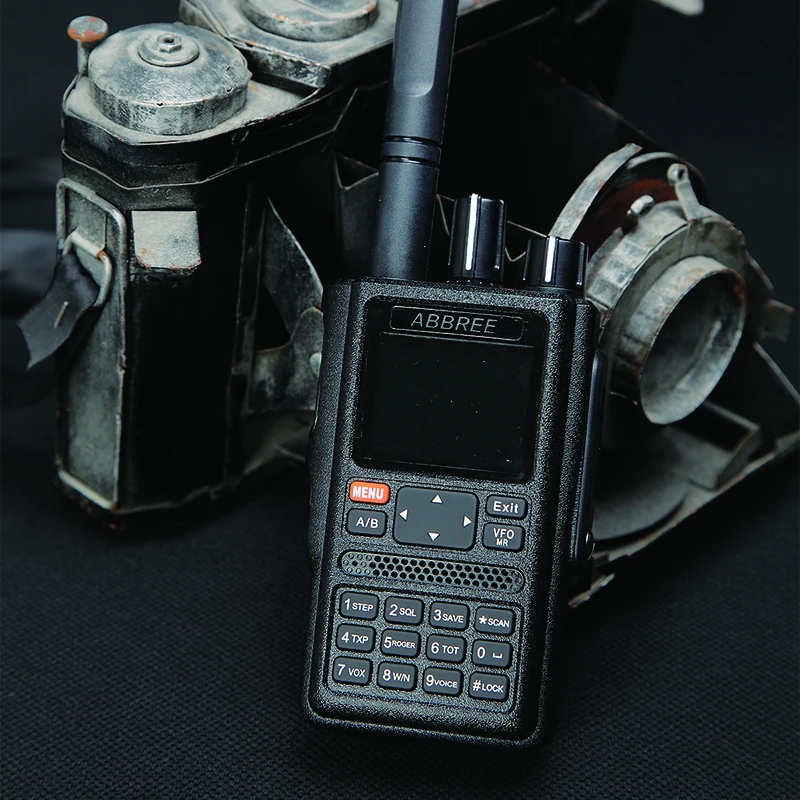 2pcsABBREE AR-F8 gps 6 полос(136-520 МГц) 8 Вт 999CH Многофункциональный VOX DTMF SOS lcd цветной любительский Ham двухстороннее Радио рация