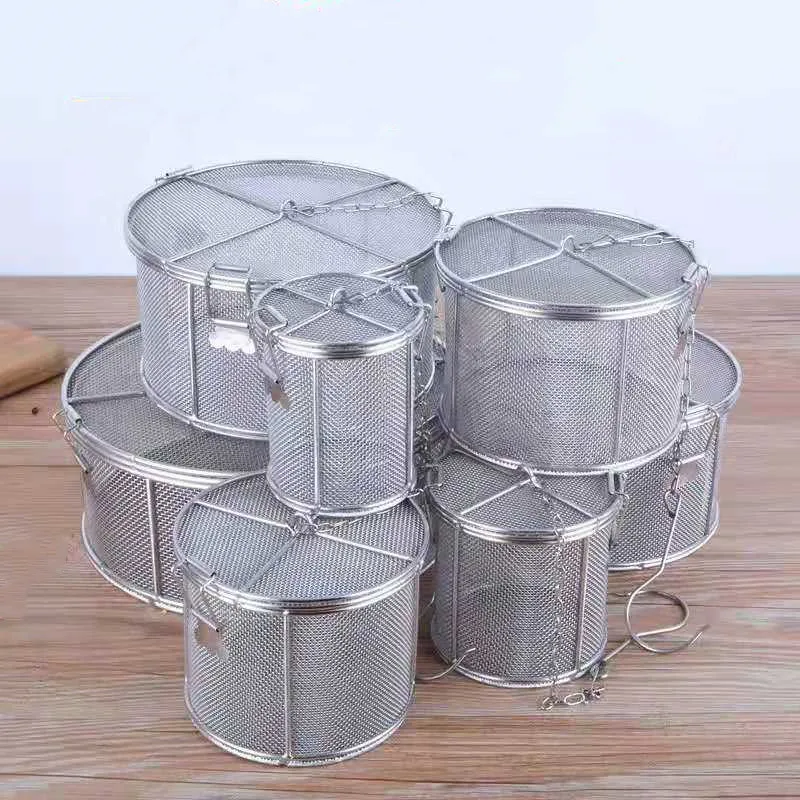 JIANDA мешок для приправ из нержавеющей стали соус суп вкус коробка для специй Волшебная корзина рассол горячий горшок шлак разделительные фильтры для дуршлага