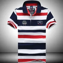 Распродажа, высокое качество, вышитая Акула, рубашка поло, Модный узор, короткий рукав, прямая, хлопок, дизайнерская рубашка-поло для мужчин