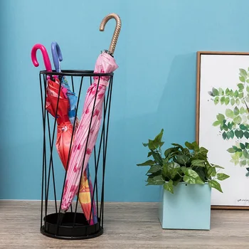 

Domestic simple umbrella barrel hotel lobby lobby tianyi creative floor type umbrella shelf umbrella storage barrel