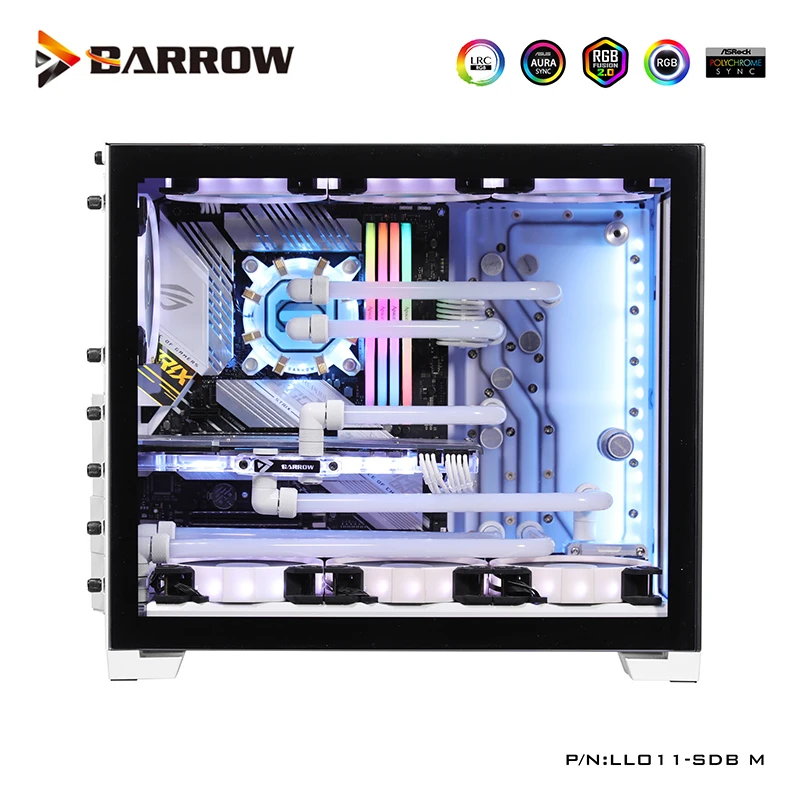 Barrow Distro Plate для LIANLI O11 MINI чехол, поддержка материнской платы MATX,ITX,ATX, 5 В, поддержка управления материнской платой, Φ M