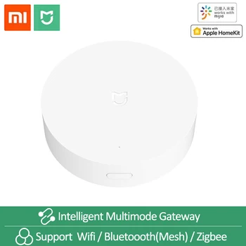 

Xiaomi Gateway2/3 Multimode Gateway Smart Home ZigBee WIFI Bluetooth Mesh Hub Work With Mijia APP Apple Homekit Intelligent Home