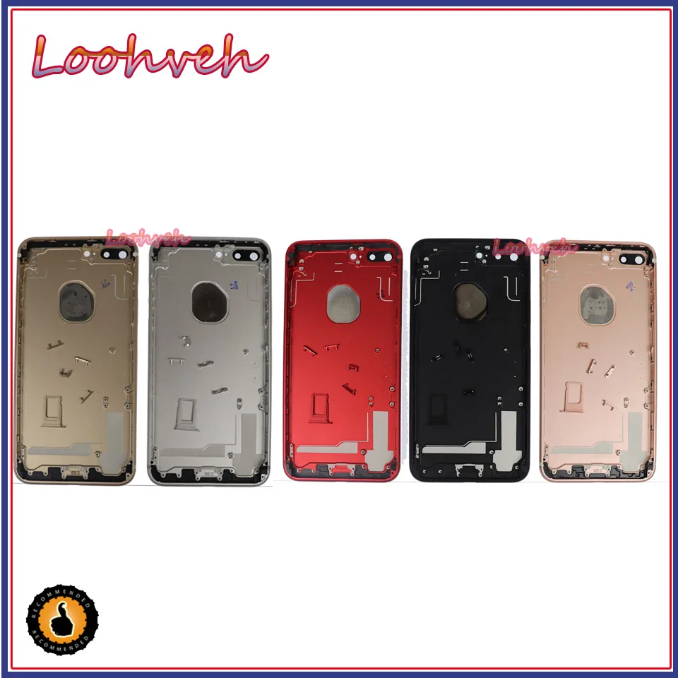 AAA+ для iphone 7 7G чехол для iphone 7 Plus корпус сборка крышка батареи Замена Новая средняя рамка