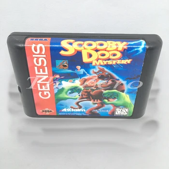 

Scooby Doo Mystery EU/JAP Shell for 16 bit Game Card for Genesis System for Sega Mega Drive