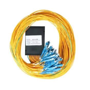 

Fiber Optic Splitter Single mode SC / UPC 1x64 plc splitter FBT Optical Couple